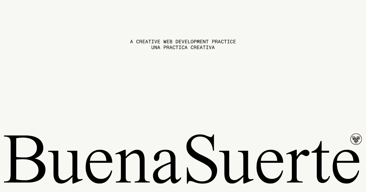 Buena Suerte - OG image
