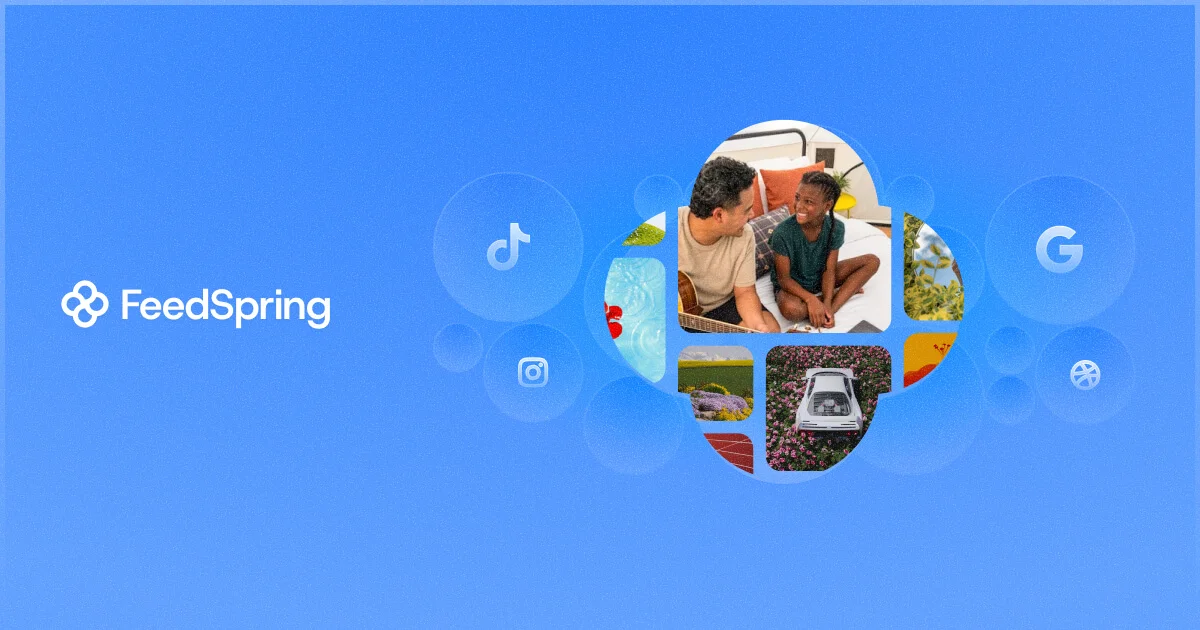 Social Feeds for Webflow, Framer, and HTML | FeedSpring - OG image