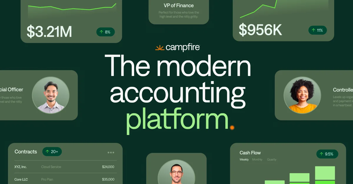 Campfire | The modern approach to accounting. - OG image