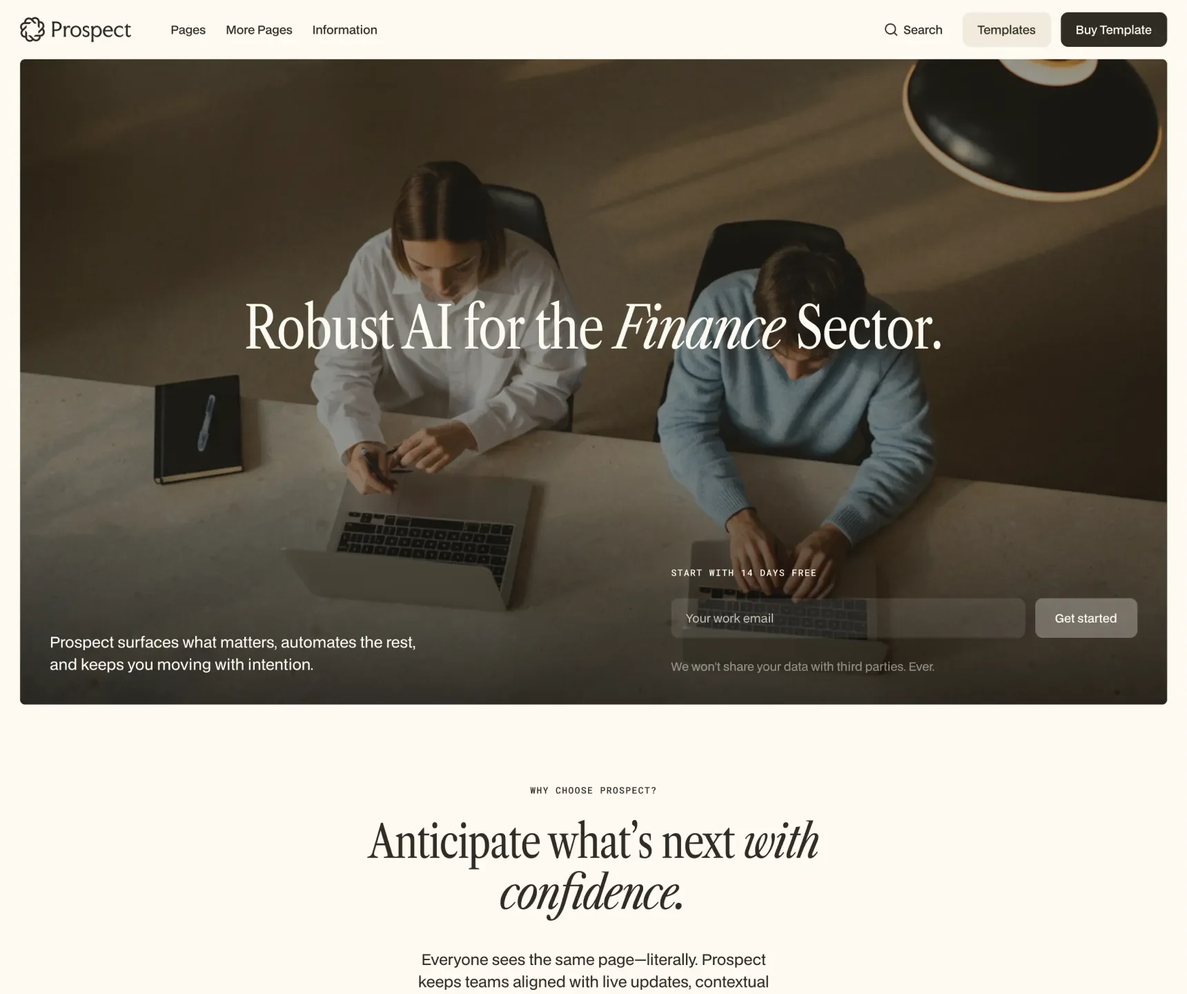 Prospect - Webflow HTML Website Template - OG image
