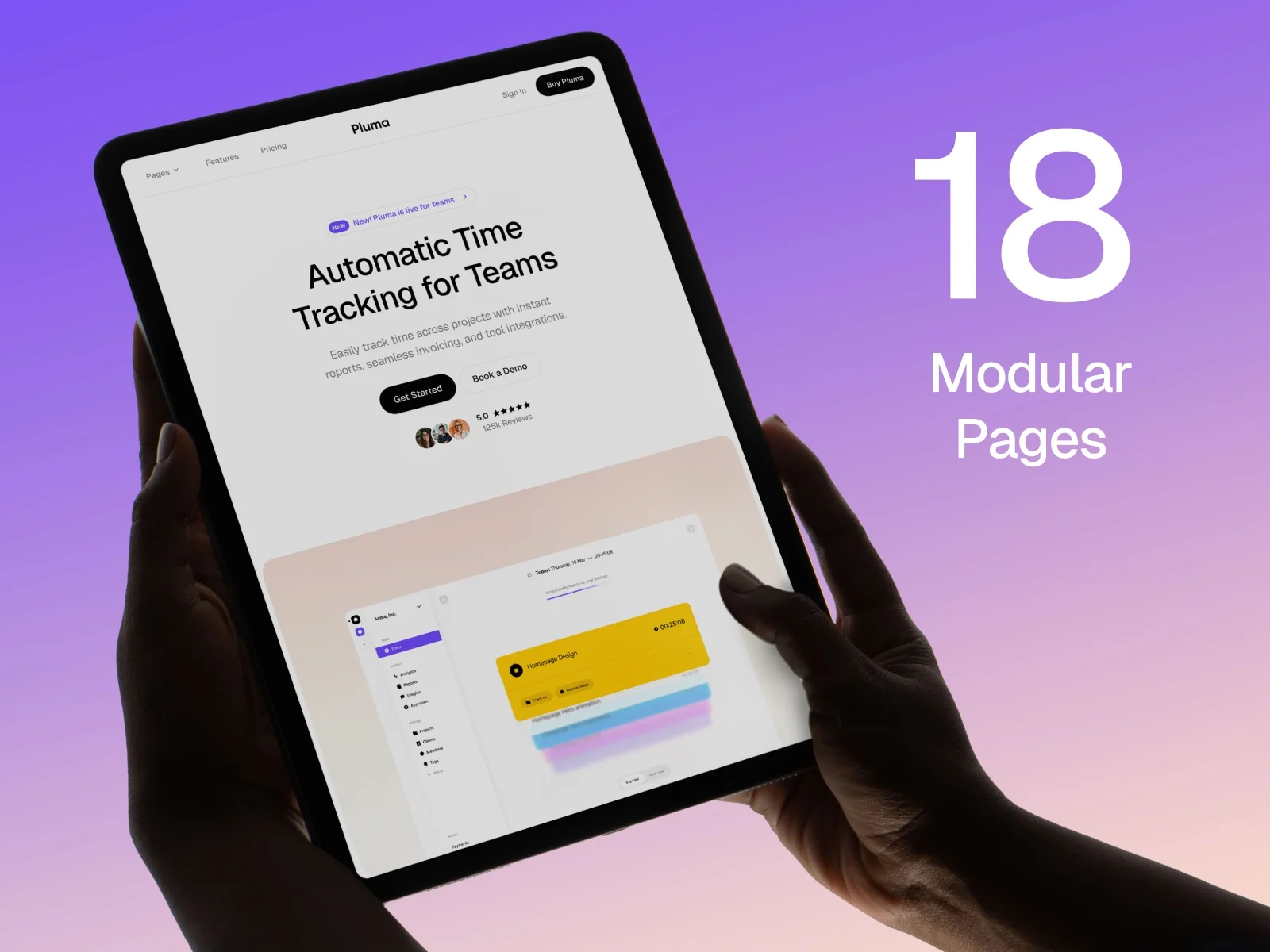 Pluma - Website Framer Template - OG image