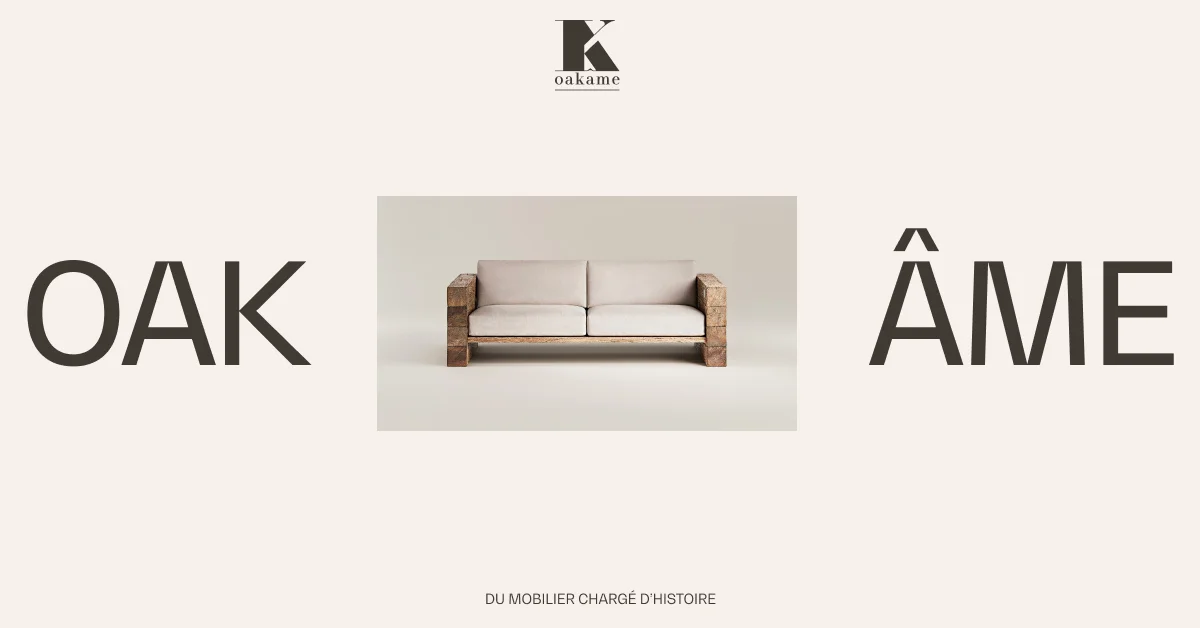 Accueil | Oakâme | Mobilier unique, durable et artisanal - OG image
