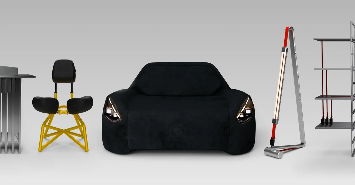 MSCHF x AMG Furniture Collection - OG image design inspiration