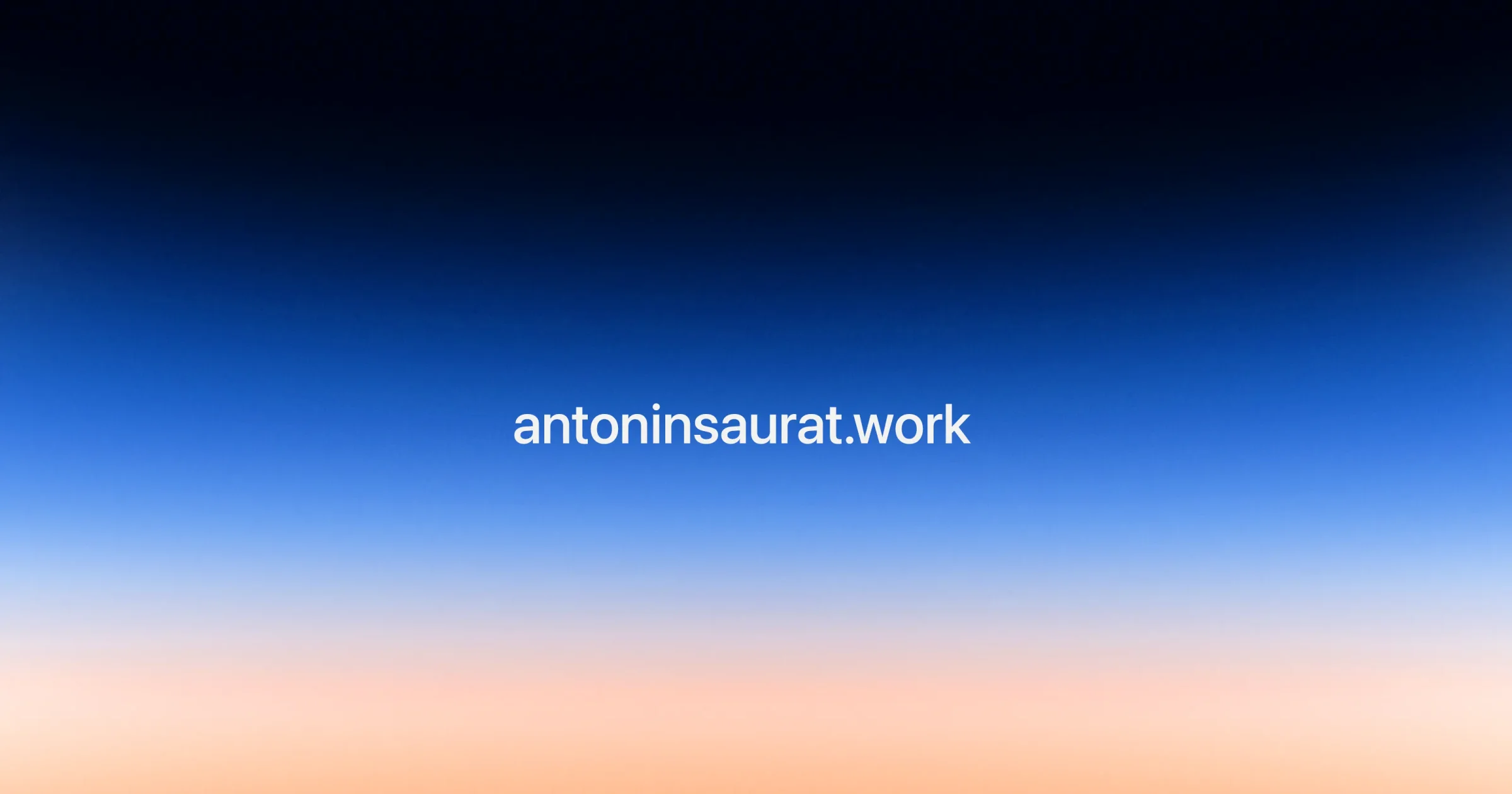 Antonin Saurat - Graphic Designer - OG image
