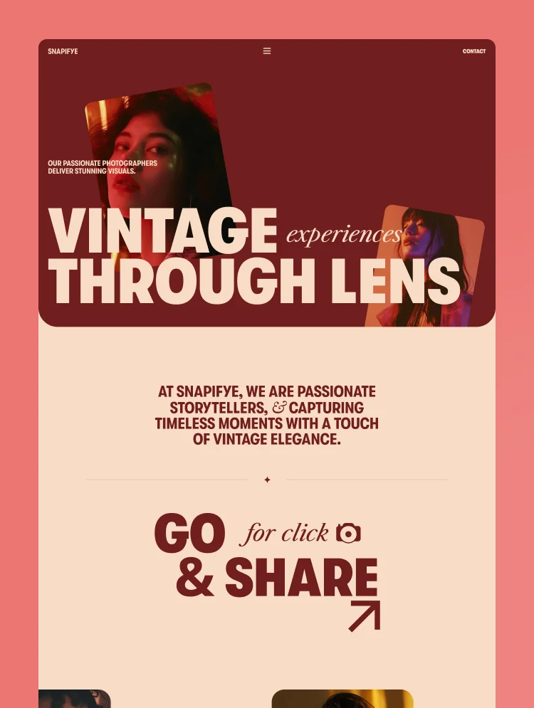 Snapifye - Webflow HTML website template - OG image