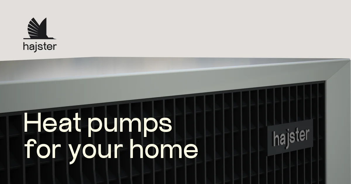 Heat pumps for home at Hajster - OG image