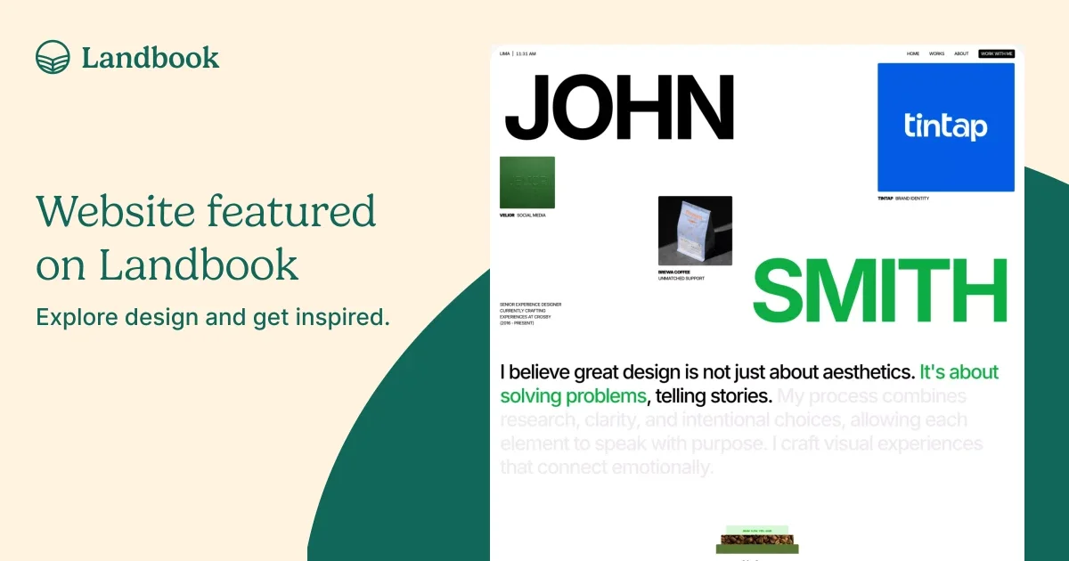 Exotica - Portfolio Website Template - OG image