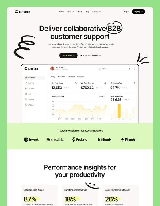 Zaplytic - Webflow HTML website template - OG image