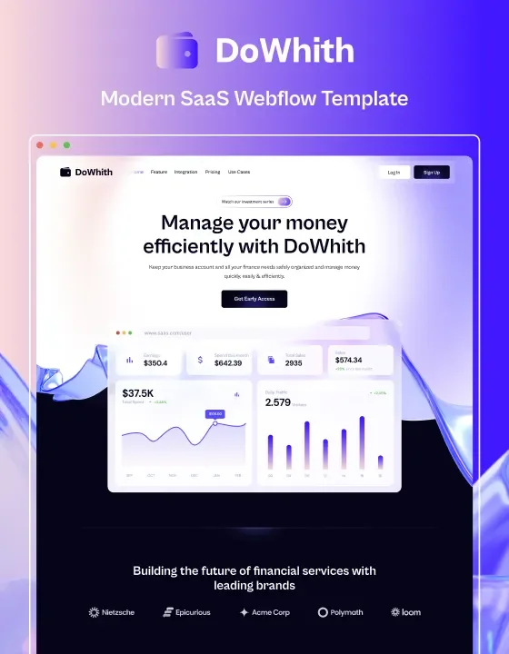 Do-Whith-Webflow HTML website template - OG image