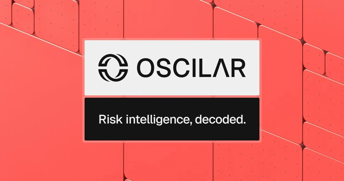 Oscilar - Risk Intelligence Decoded - OG image