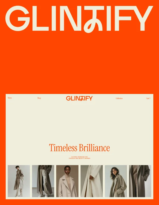 GLINTIFY - Webflow HTML website template - OG image
