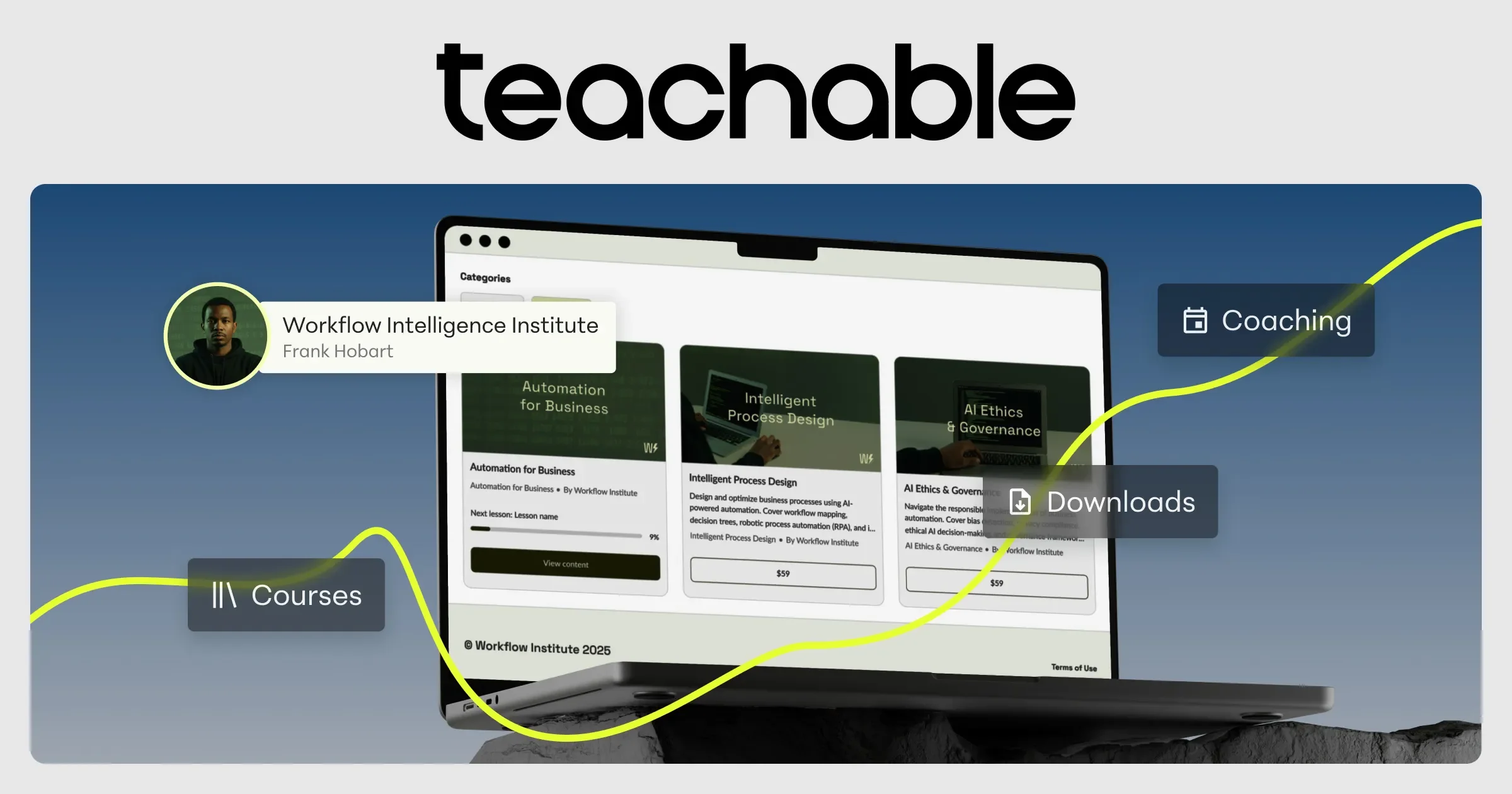 Teachable — Build & Sell Courses, Coaching,  Memberships & More - OG image
