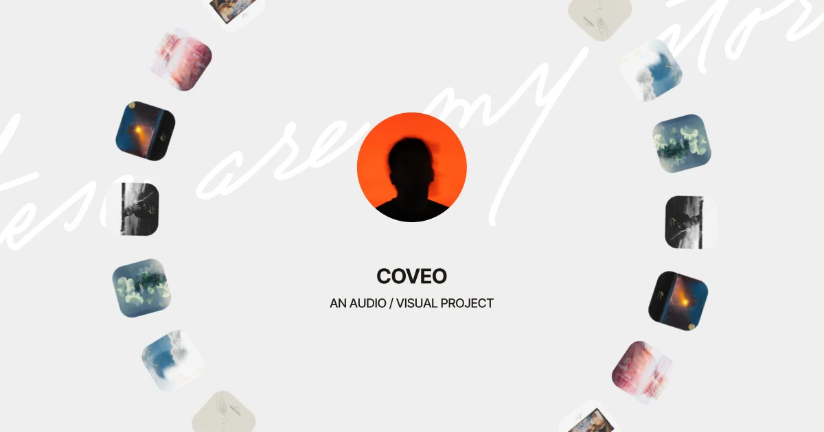 COVEO Music - An Audio/Visual Project - OG image