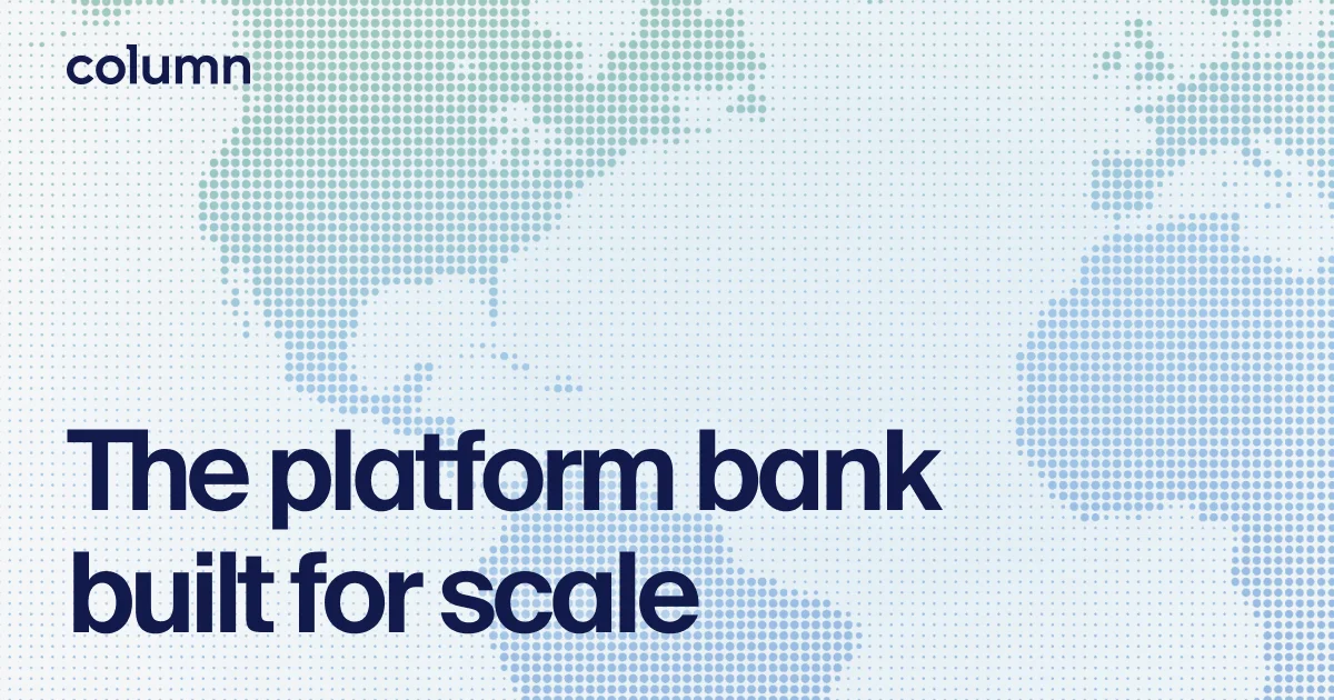 Column — The developer infrastructure bank - OG image