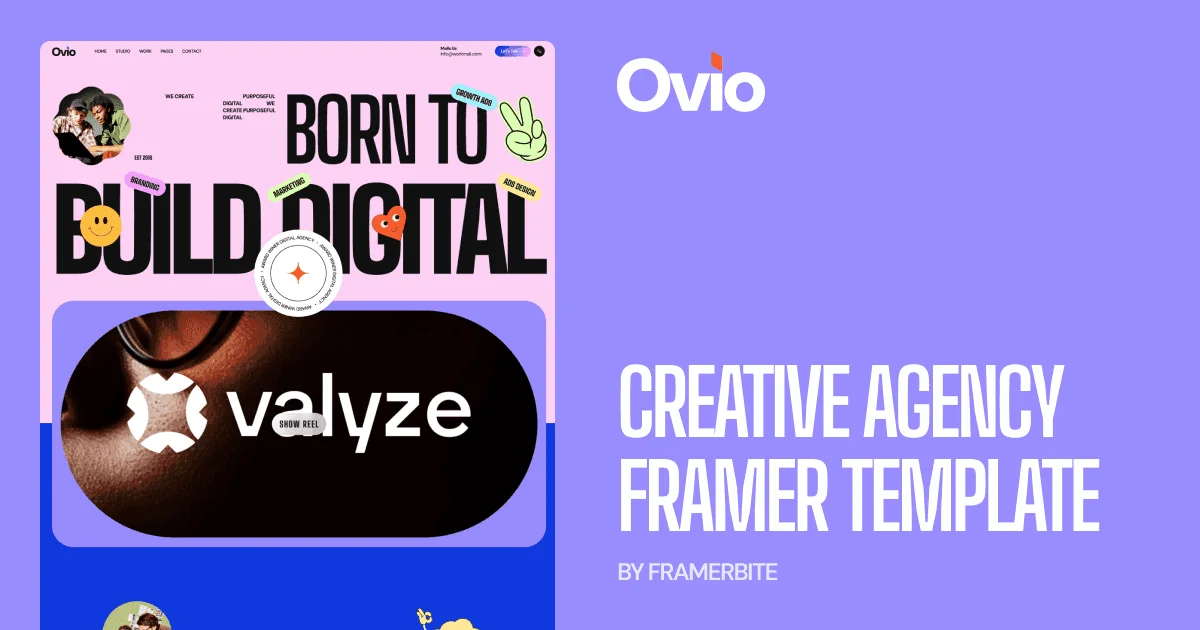 Ovio - Creative Digital Agency Website - OG image