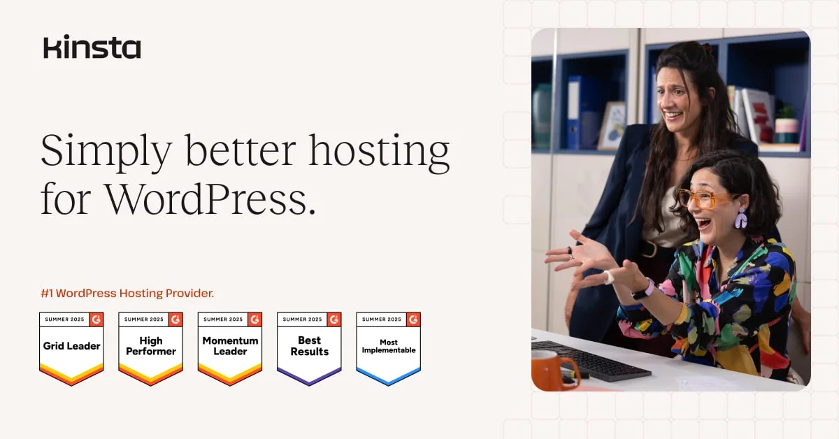 Kinsta® - Hosting for WordPress | Black Friday sale is on! - OG image
