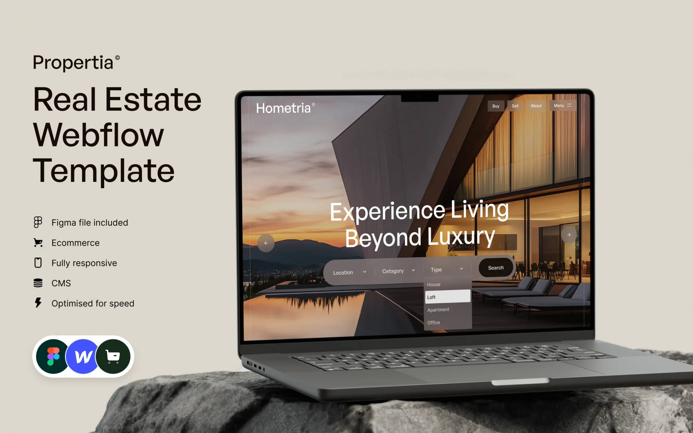 Brixsa - Webflow website template - OG image