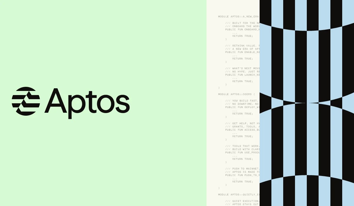 Aptos: The Foundation for a New Digital Economy | Aptos Network - OG image