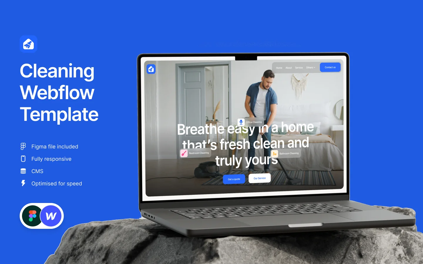 Albadoe - Webflow HTML website template - OG image