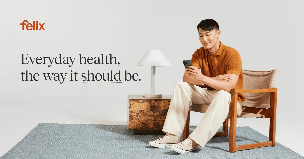 Felix | On-Demand Treatment & Online Prescriptions For Everyday Health - OG image