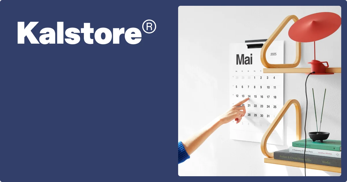Kalstore® — Minimalistic Everyday Calendars & Planners - OG image