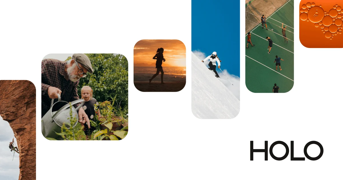 Holo - Your companion for lifelong vitality. - OG image design inspiration