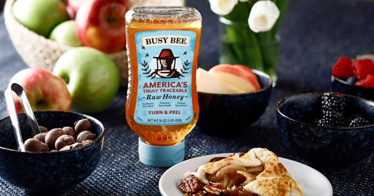 Busy Bee Honey | America's Truly Traceable Raw Honey - OG image design inspiration