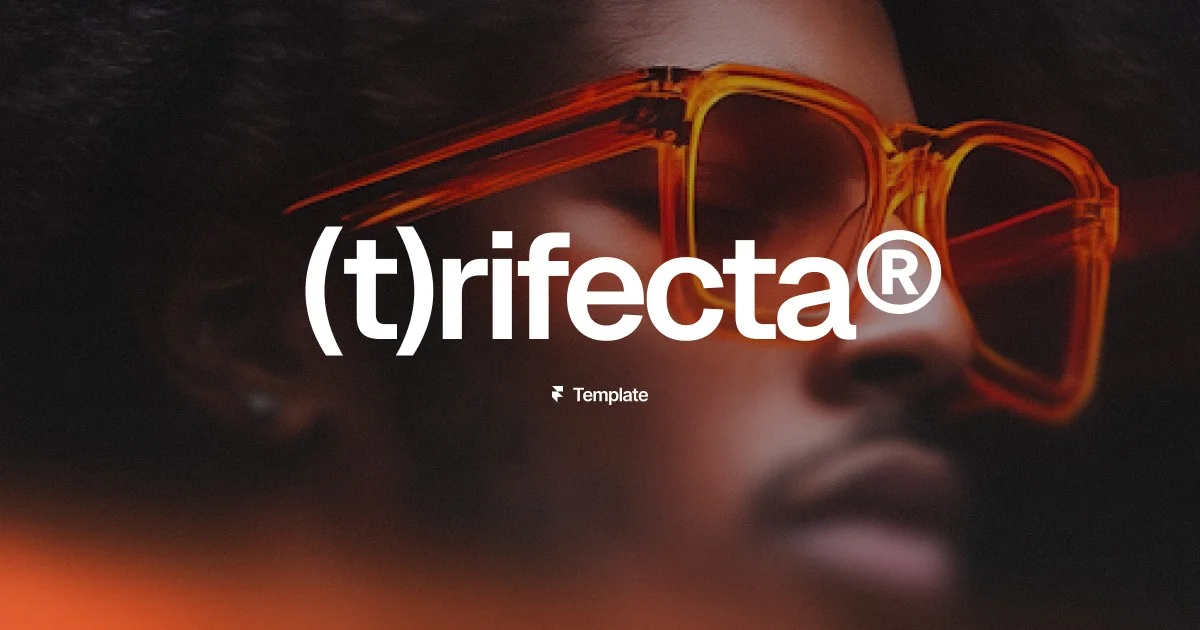 Trifecta - Creative Digital Studio Built with Framer - OG image