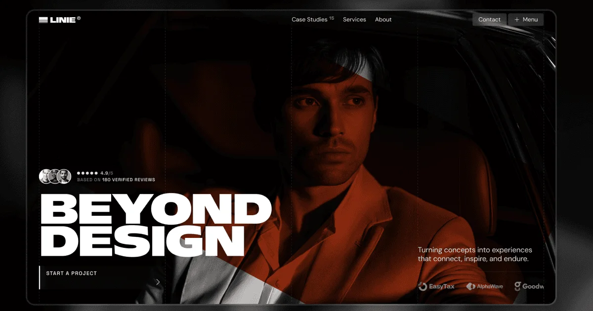 Linie - Digital Agency Website Template - OG image