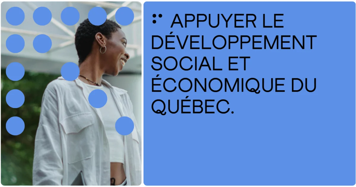 Appuyer le développement social et économique du Québec - CQCM - OG image