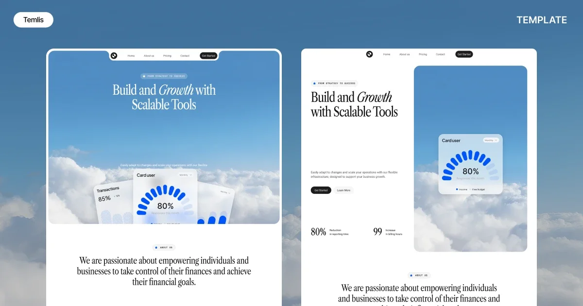 Catalis - Webflow HTML website template - OG image
