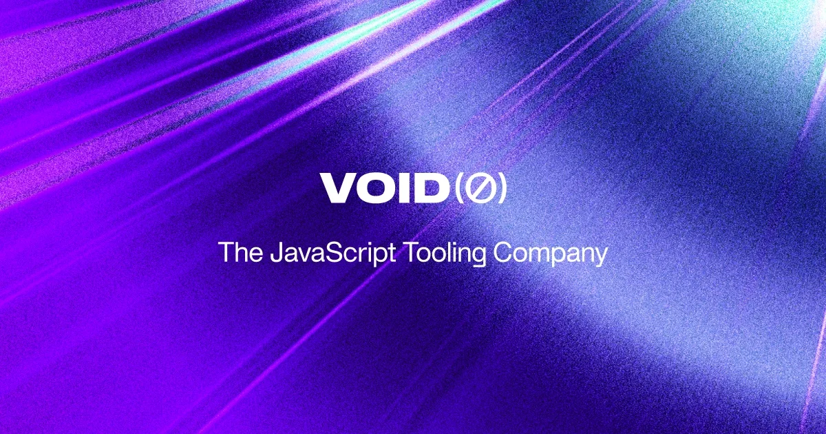 VoidZero | The Javascript Tooling company - OG image