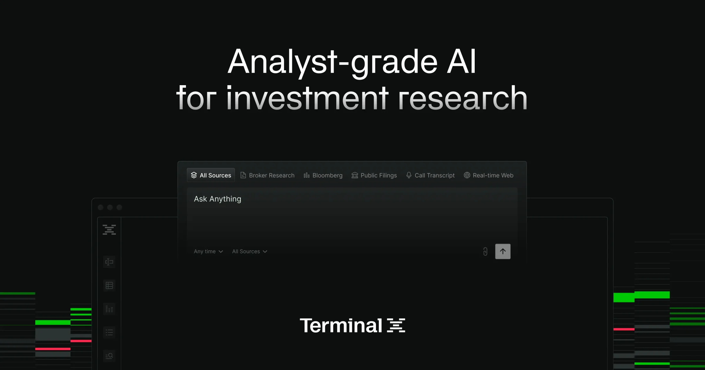 Terminal X - AI Agent Platform for Investment Managers - OG image