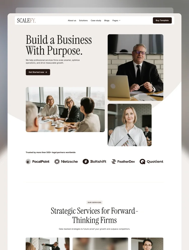 Scalefy - Webflow HTML website template - OG image