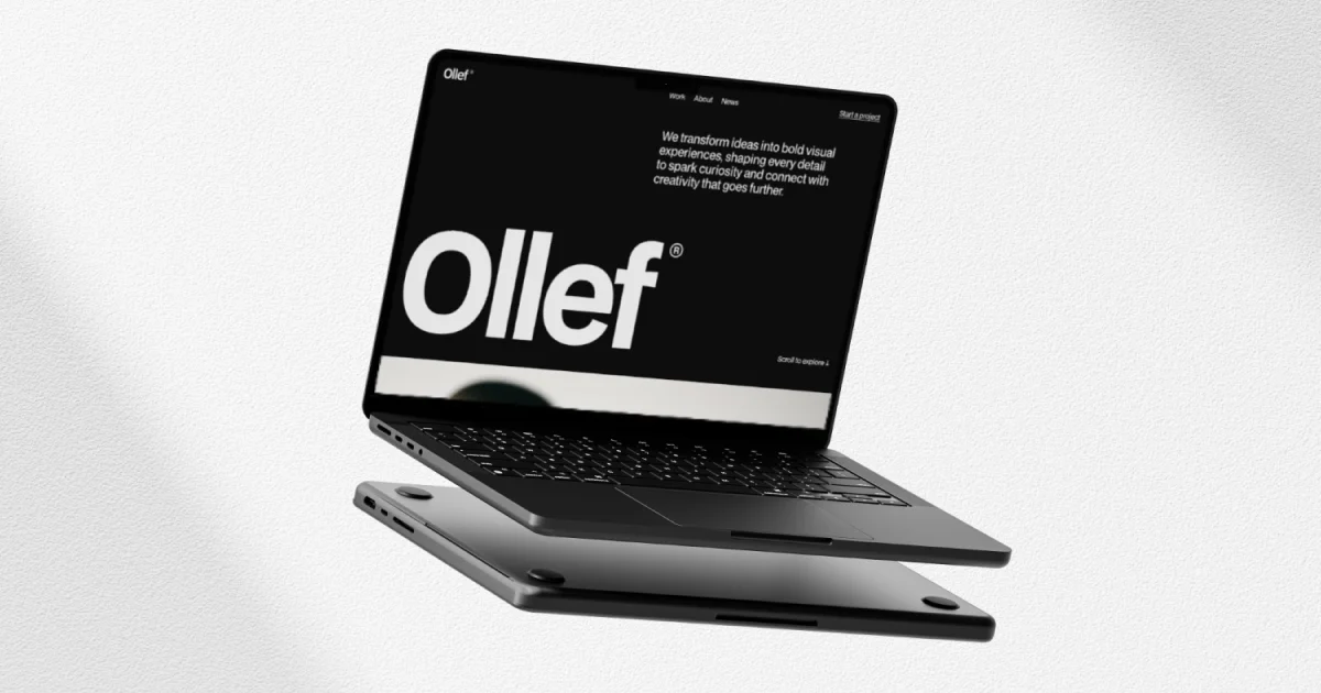 Ollef® — Webflow HTML website template - OG image