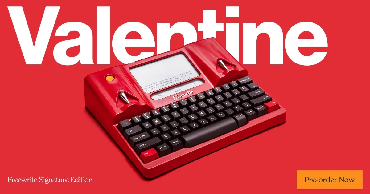 Freewrite Valentine - OG image