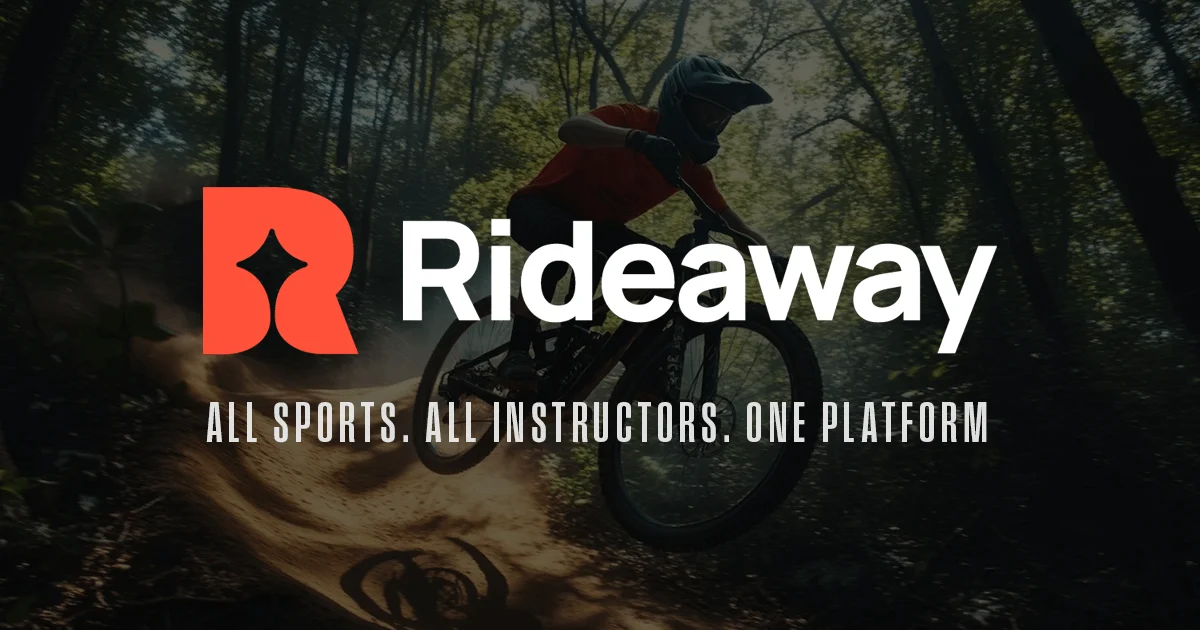 Rideaway | All-in-One Booking & Management Platform for Sports Instructors - OG image design inspiration