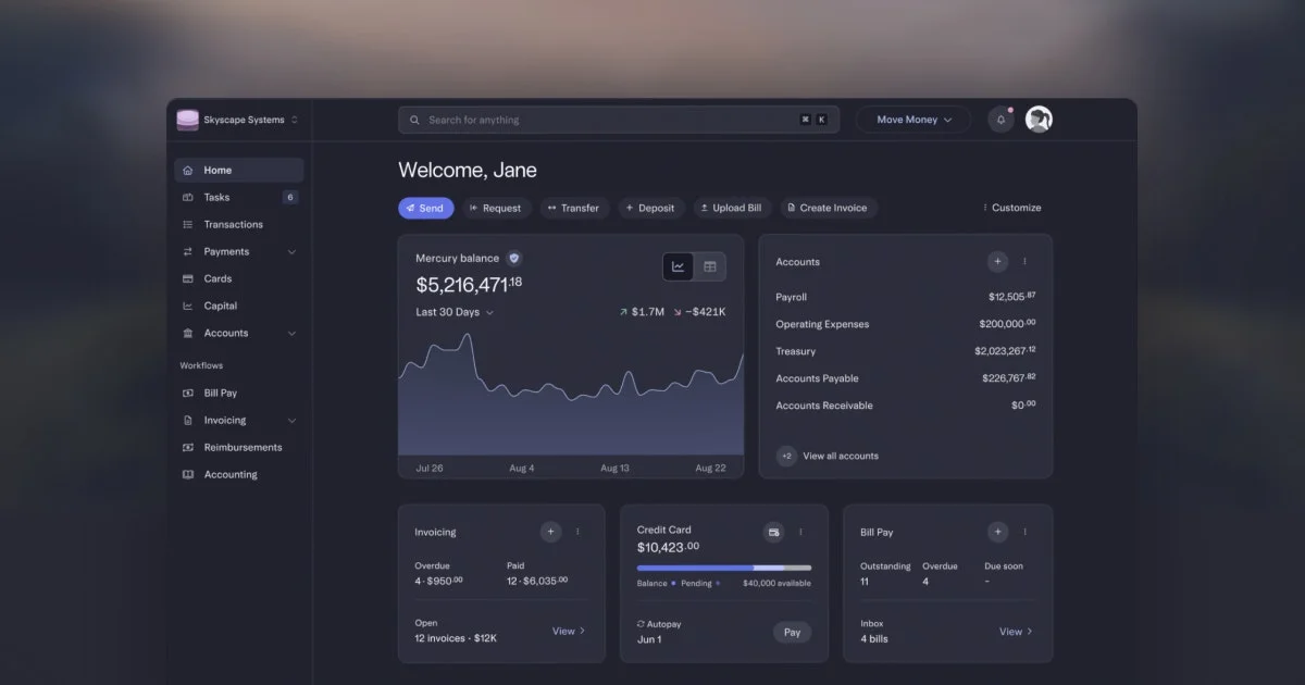 Online Business Banking For Startups, Small Businesses & Scaling Companies - OG image