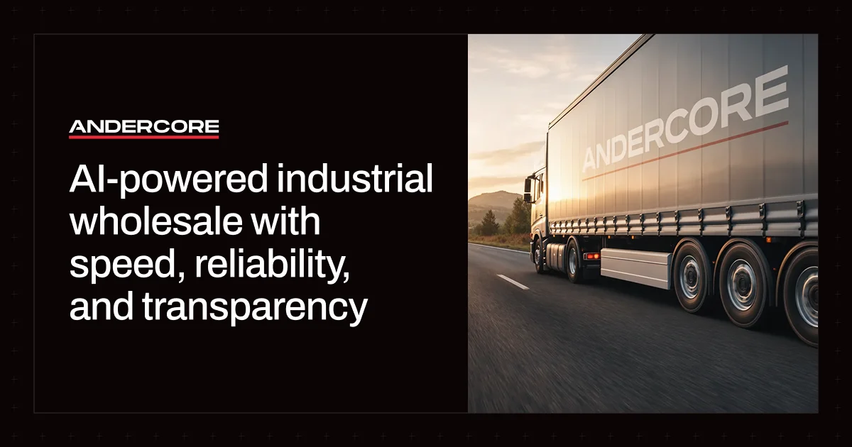 Andercore – AI-Powered Industrial Trade Platform - OG image