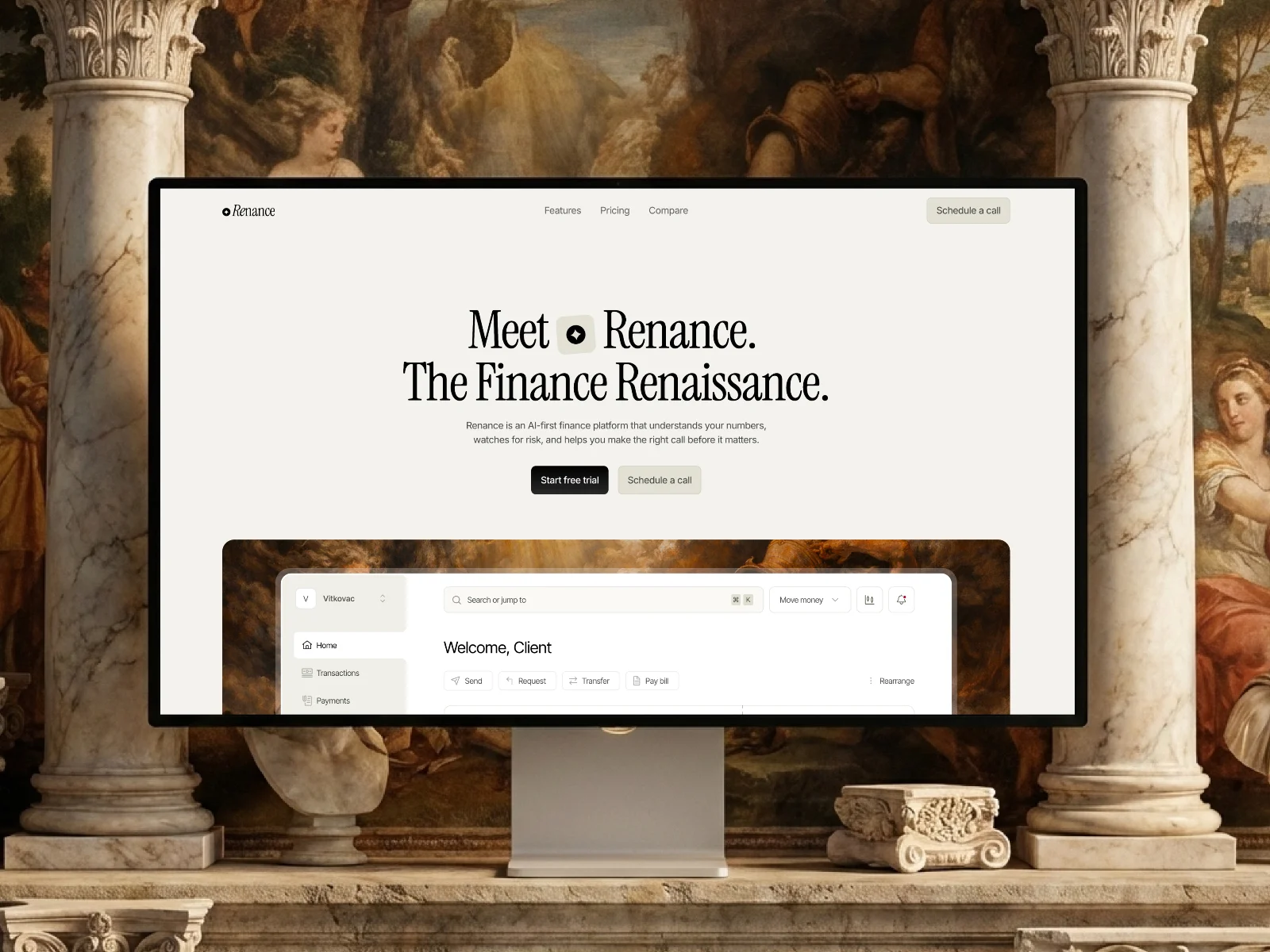 Renance - High-Converting SaaS Template for Framer - OG image