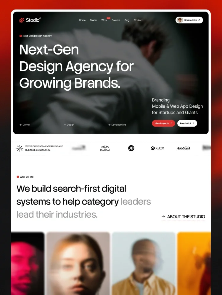 Stodio - Webflow HTML Website Template - OG image