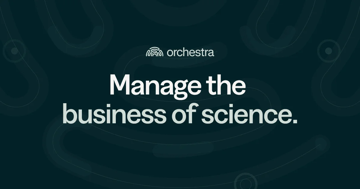 Intelligent management platform for R&D - Orchestra - OG image design inspiration