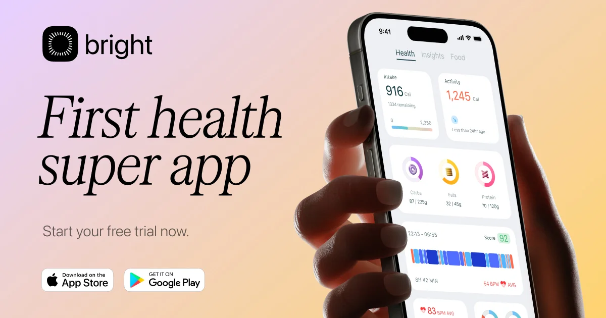 Bright OS | Your Super App for Health - OG image design inspiration
