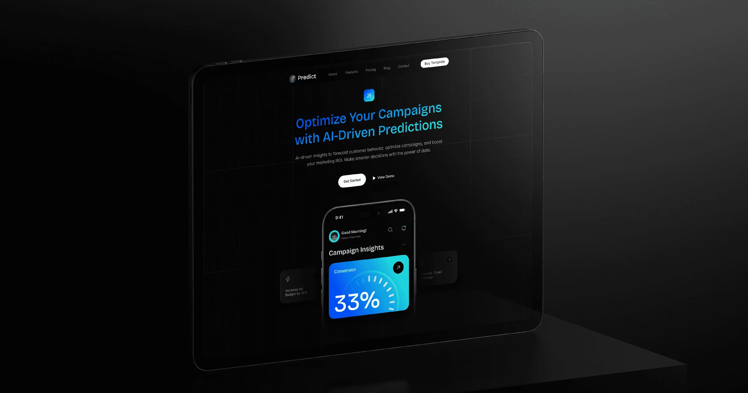 Predict - AI Marketing SAAS - OG image