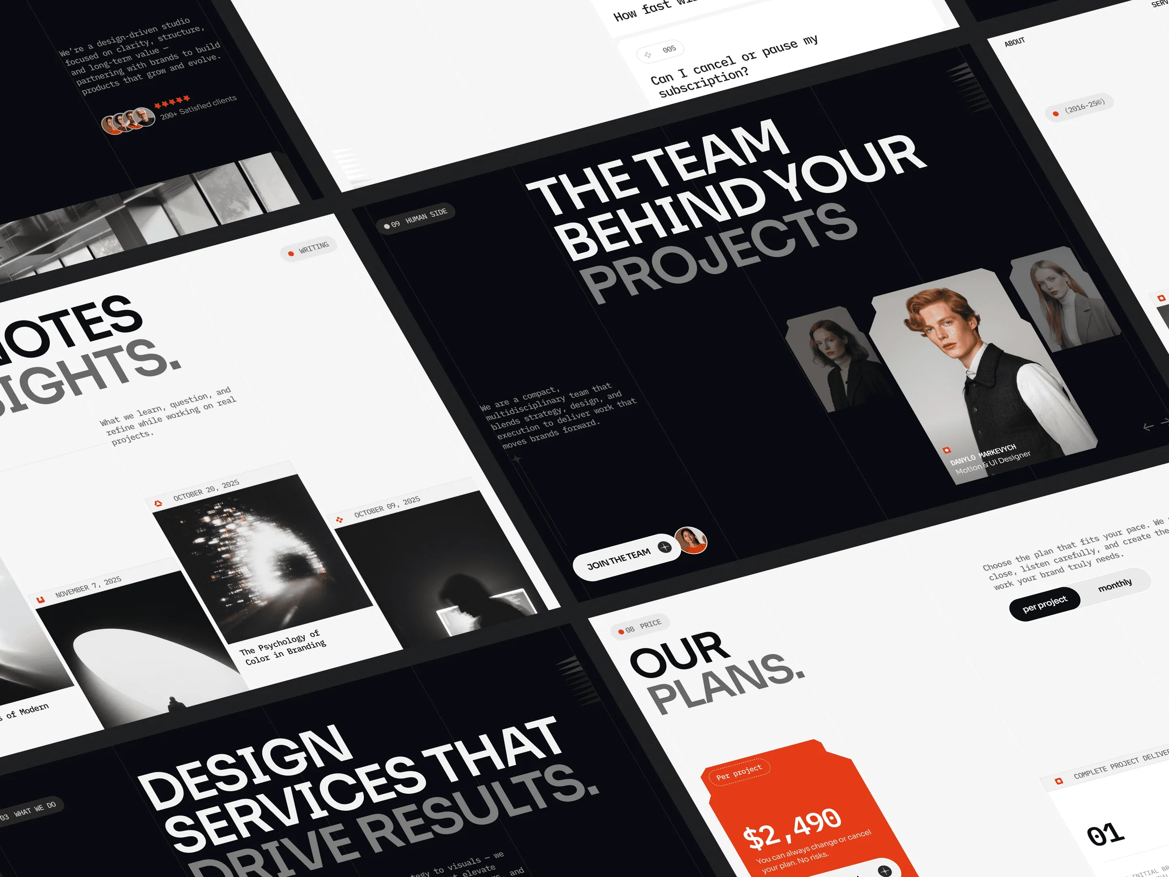 Riwa - Premium Creative Portfolio Template for Framer - OG image
