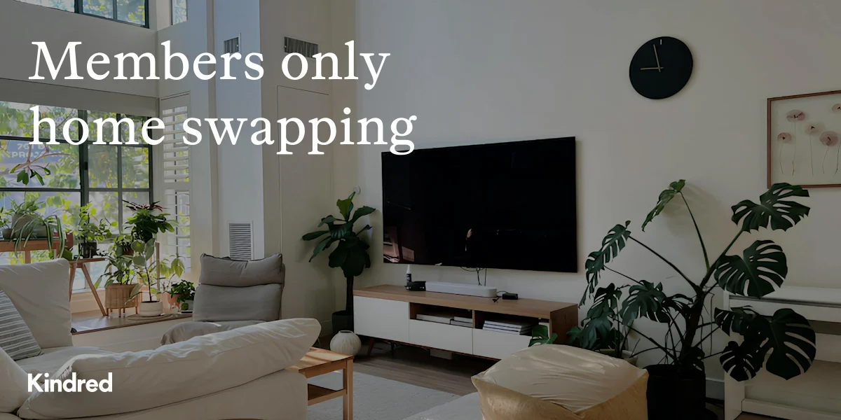 Trusted home swapping and exchange community | Kindred - OG image