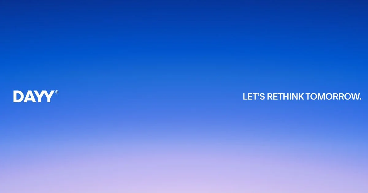 DAYY® – Let's rethink tomorrow. - OG image