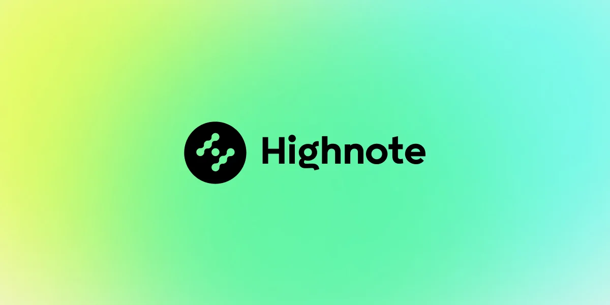 Highnote | Built for You - OG image