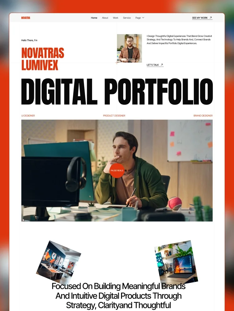 Novatra - Webflow HTML website template - OG image