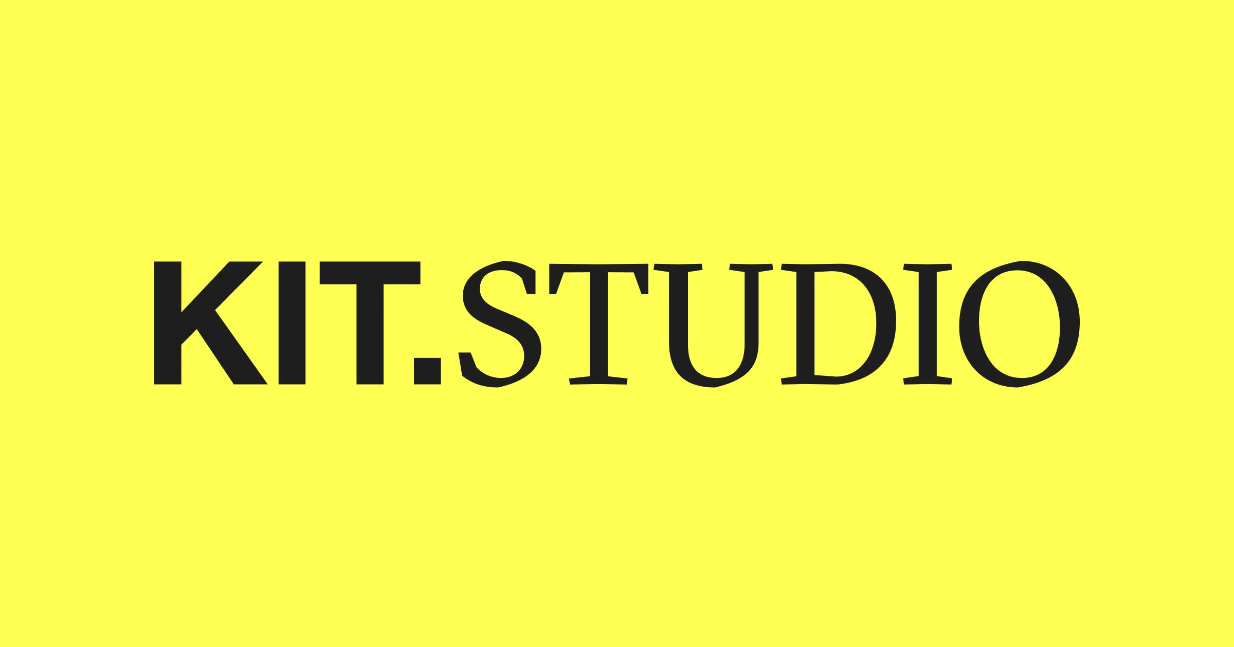 Kit Studio | Creativity for the ambitious - OG image